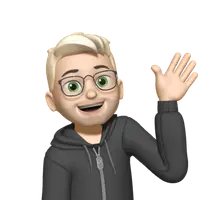 Greeting section memoji image